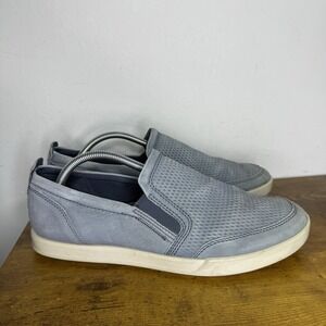 ECCO Collin 2.0 Men's Casual Slip On Sneakers Size 10 Blue/Grey